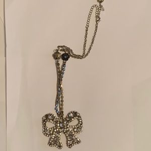 Betsey Johnson Bow Necklace